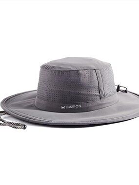 Mission Cooling Anywhere Boonie Hat Dark Gray Adult O/S UPF50
